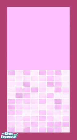Sims 2 — MDP Pastel Purple Half Tile V2 by MelandStv — There are 12 colourful walls in this set. hey are part of my