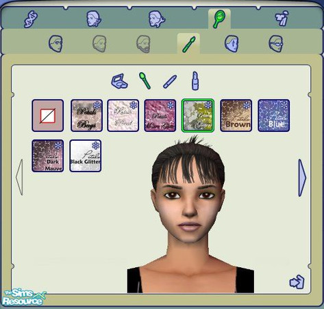 Sims 2 — Gold & Silver by kollens — Gold & Silver mix glitter