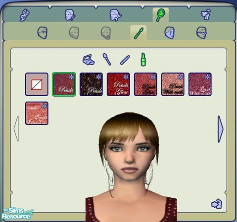 Sims 2 — Lite Mauve by kollens — A creamy lite mauve lipstick lightly lined