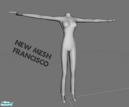 Sims 2 — New Mesh - Francisco 02 by francisssko — Mesh file