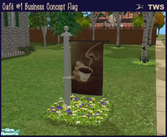 Sims 2 —  by wildstar24 — Features a hand holding a coffee cup with steam forming a large nose.