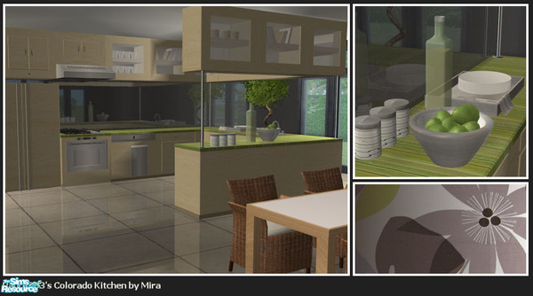 Sims 2 — Colorado kitchen - beech by mirake — 