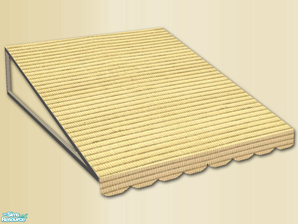 Sims 2 — Vista Patio - Awning Wood - Recol03 by Shakeshaft — Part of a recolour of my Vista Patio Set, with pine cladding