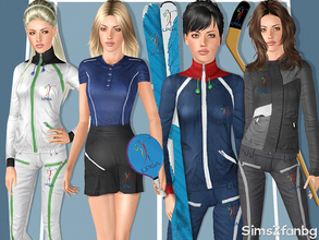 Sims 3 — 364 - LPGA Sport set by sims2fanbg — .:364 - LPGA Sport set:. Items in this Set: Tennis Dress in 3