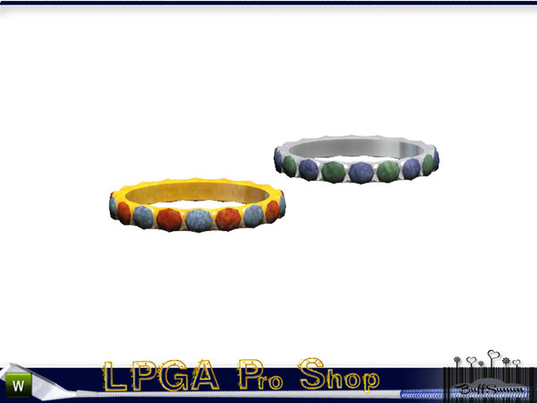 Sims 3 — LPGA Pro Shop Bracelet B by BuffSumm — In the tradition and sport of Woman's Golfing part of the LPGA Country