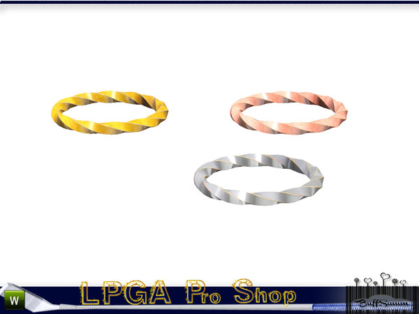 Sims 3 — LPGA Pro Shop Bracelet A by BuffSumm — In the tradition and sport of Woman's Golfing part of the LPGA Country