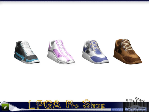Sims 3 — LPGA Pro Shop Shoe B by BuffSumm — In the tradition and sport of Woman's Golfing part of the LPGA Country Club.