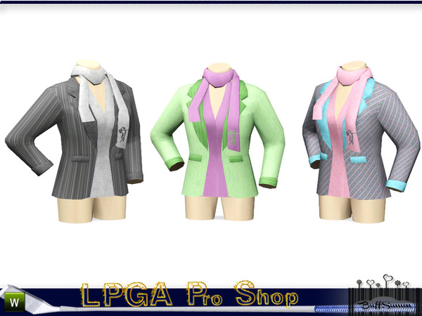 Sims 3 — LPGA Pro Shop Mannequin B by BuffSumm — In the tradition and sport of Woman's Golfing part of the LPGA Country