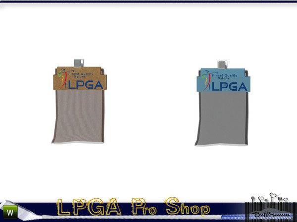 Sims 3 — LPGA Pro Shop Nylons by BuffSumm — In the tradition and sport of Woman's Golfing part of the LPGA Country Club.