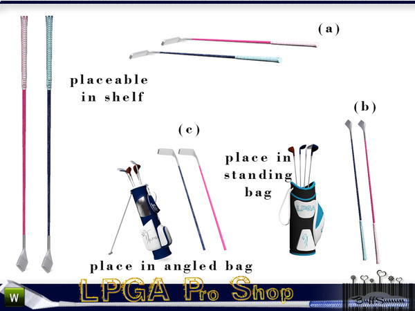 Sims 3 — LPGA Pro Shop Golf Club 3 by BuffSumm — In the tradition and sport of Woman's Golfing part of the LPGA Country