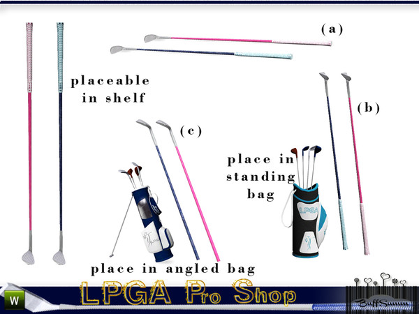 Sims 3 — LPGA Pro Shop Golf Club 1c by BuffSumm — In the tradition and sport of Woman's Golfing part of the LPGA Country