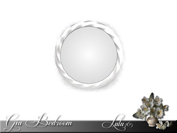 Sims 3 — Gia Bedroom Mirror by Lulu265 — Part of the Gia Bedroom Set Fully CAStable Made by Lulu265 for TSR. Please do