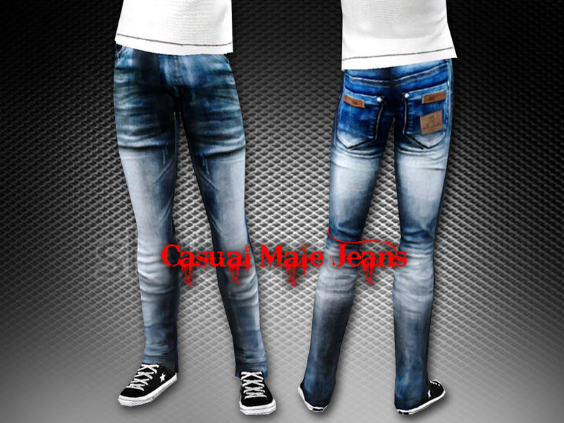 Saliwa's Realistic Casual Male Jeans