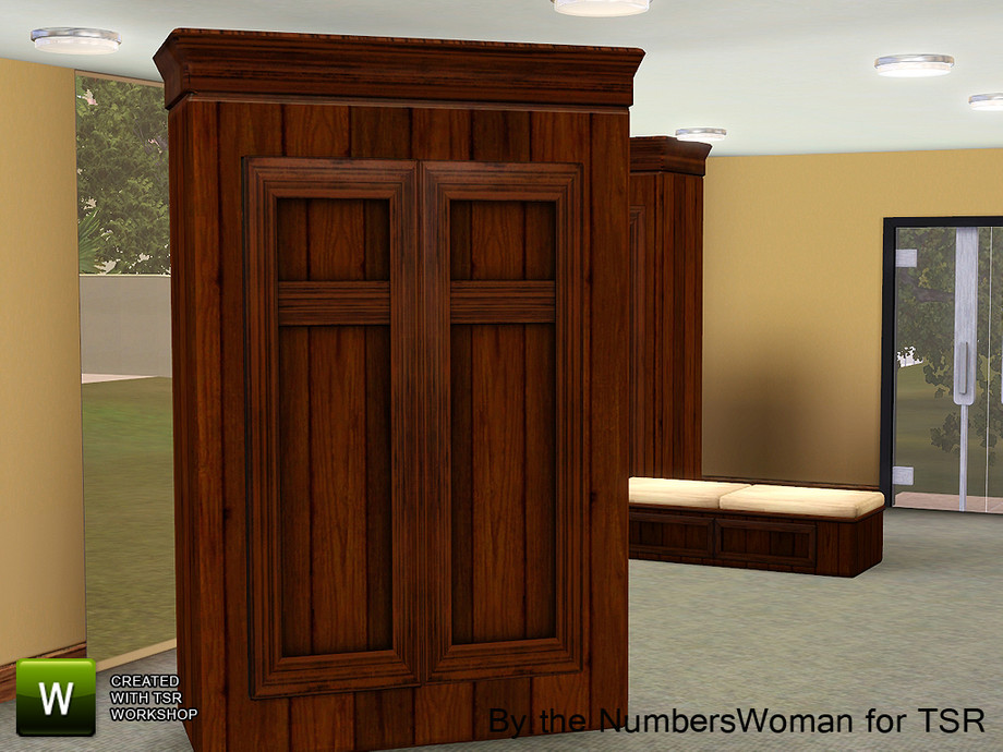 The Sims Resource | LPGA Country Club Locker Room Working Locker