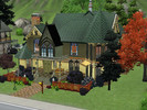 Sims 3 — Fruitvale, CA Gothic by luckykay — Another Victorian in my authentic, California series. This lot is decorated