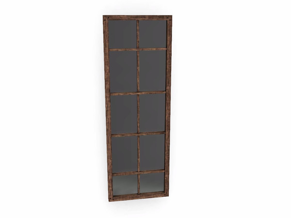 Sims 3 — Karina Wall Mirror by sim_man123 — A simple wall mirror made from an old window frame. Made by sim_man123 from