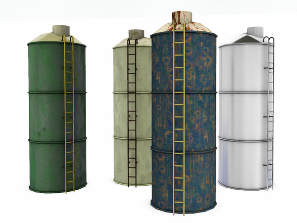 Sims 3 — Tall Cylindrical Tank by Cyclonesue — So a suspicious wiff of nectar had been permeating the air. While the