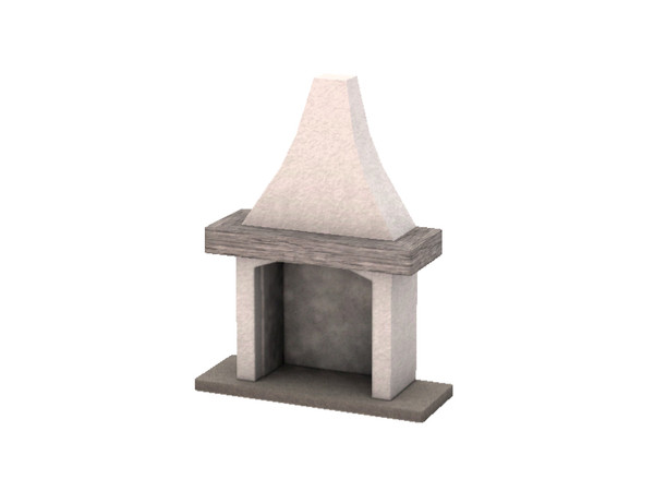 Sims 3 — Eve's Living (deco) Fireplace by Angela — Eve's Living, decorative Fireplace. Made by Angela@TSR (2013)
