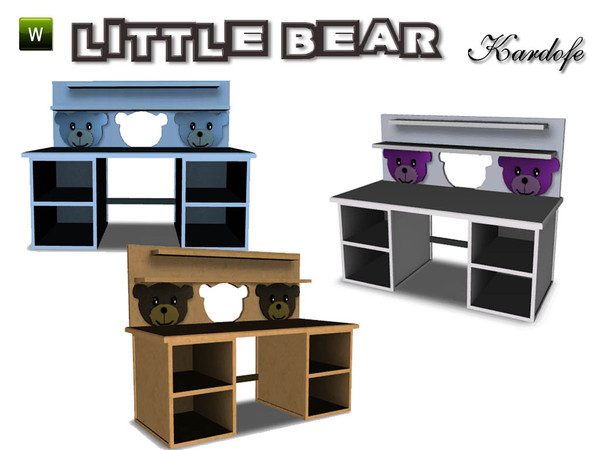 Sims 3 — kar_Desk_ little bear by kardofe — Desk by kardofe