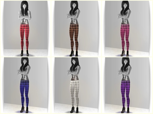 Sims 2 — Danielle pants set by Nita_hc — A set of six pants by Nita hc.
