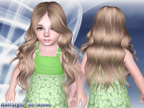 Sims 3 — Skysims Hair Toddler 160 by Skysims — Female hairstyle for toddlers.