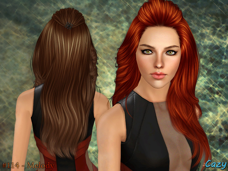 The Sims Resource - Melody Hairstyle - Set