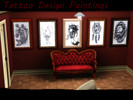 Sims 3 — Tattoo Design Paintings by JacksonMarsden2 — Spectacular paintings of tattoo designs from around the interwebs!