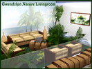 Sims 3 — Gwendolyn Nature Livingroom by Gvendolin2 — This set of furniture for the living room in ecological style.Base