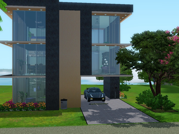 Sims 3 — Villa Theodore by Me_And_You2 — This house is a small house with three floors. On the first floor is the