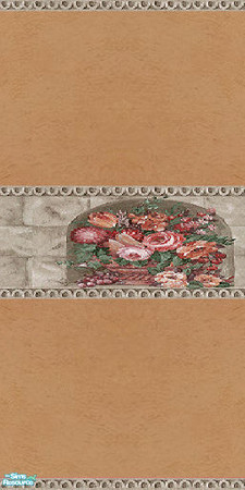 Sims 2 — Wall - Copper by Sheera — Part of my Flowers walls and floors set, hope you'll like it. Enjoy! ! !