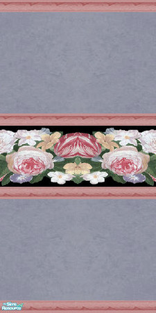 Sims 2 — Wall - Steel Blue by Sheera — Part of my Roses Walls and Floors Set. Hope you'll like it, enjoy ! ! !