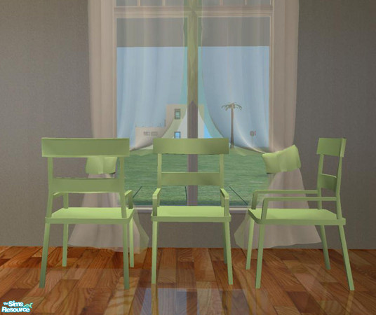 Sims 2 — NurceryKids - recolor mint  - chair by ShinoKCR — 