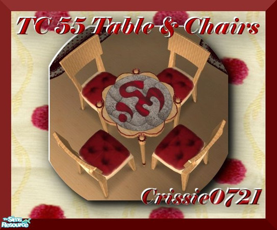 Sims 2 — TC55 - Easy Living Kitchen - Chair by Crissie0721 — 