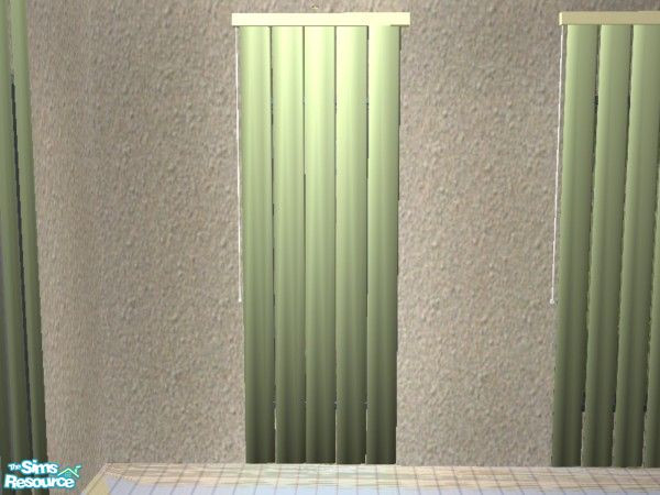 Sims 2 — Spunky Retro - Blinds by EarthGoddess54 — New mesh, base game compatible. Part of the Spunky Retro living room