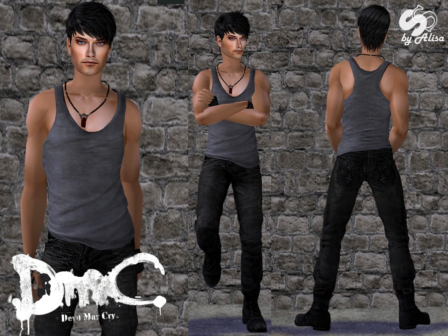 Mod The Sims - Dante from DMC 2!