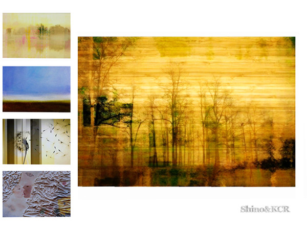 Sims 3 — Bedroom Loft - Painting by ShinoKCR — 