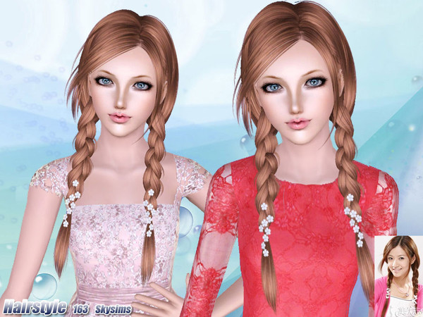 Sims 3 — Skysims Hair Adult 163 by Skysims — Female hairstyle for adult.