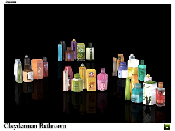 Sims 3 — product bathroom clayderman by jomsims — product bathroom clayderman
