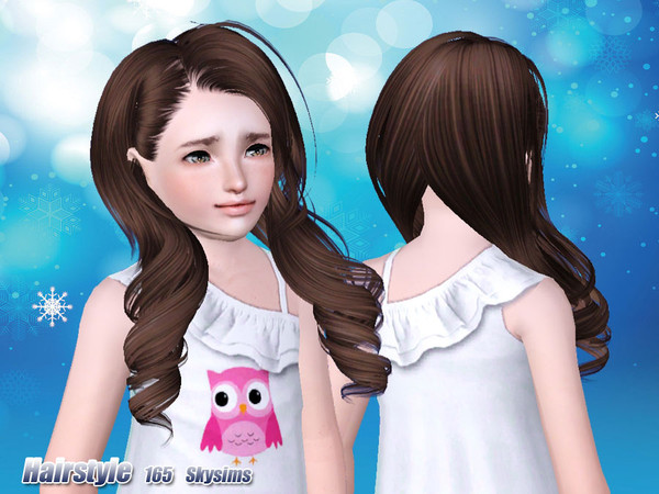 Sims 3 — Skysims Hair Child 165 by Skysims — Female hairstyle for children.