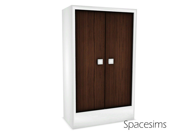 Sims 3 — Azul nursery - Armoire by spacesims — A stylish modern armoire. It fits ordinary bedrooms, as well as nurseries.