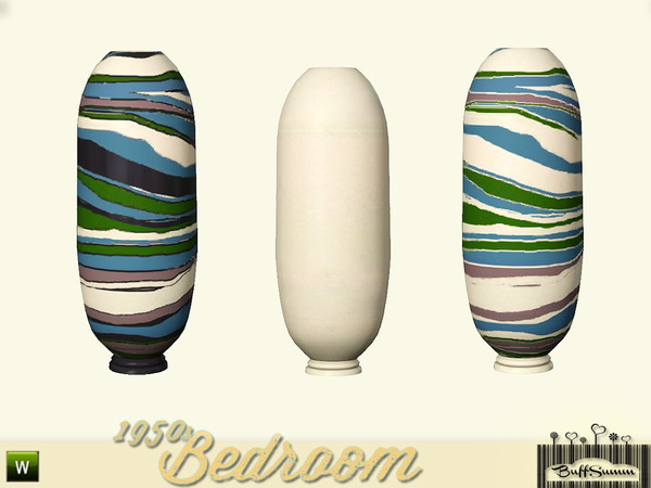 Sims 3 — 1950s Bedroom Vase E by BuffSumm — Part of the *1950s Bedroom* ***TSRAA***
