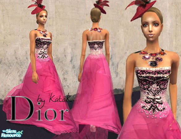 The Sims Resource | Dior houte couture - Individual Item