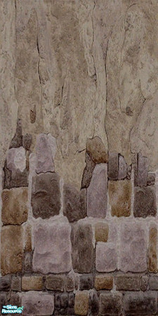 Sims 2 — Gaol House - Wall by Shakeshaft — Part of a collection set of themed items to create an Olde style Gaol Cell,