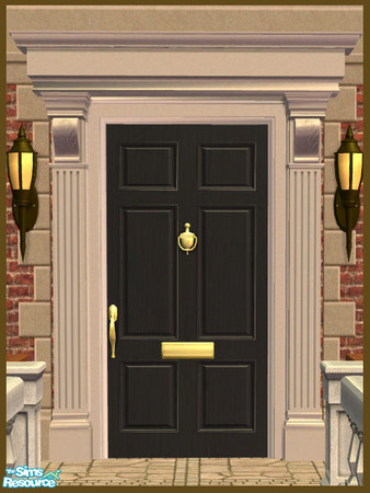 Sims 2 — Cornice Pediment Recolor - Limestone by phoenix_phaerie — A limestone recolor of the Pedimentary, My Dear!