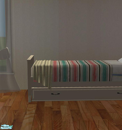 Sims 2 — Nurcery&Kids - recolor cream - Bedcover by ShinoKCR — 