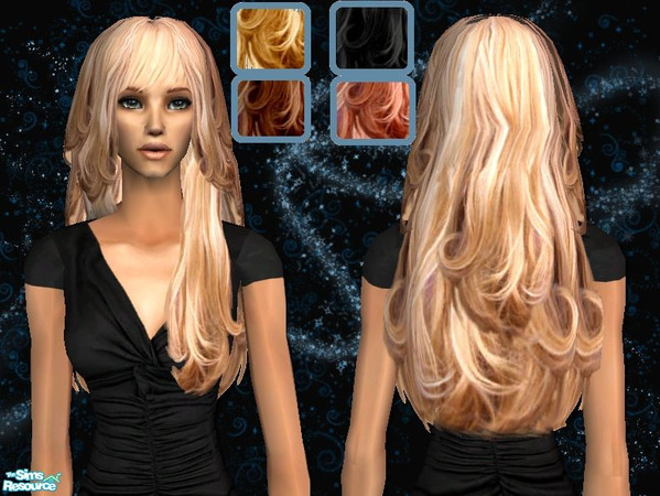 Sims 2 — Glitz & Glam Hair Set by nikisatez05 —  