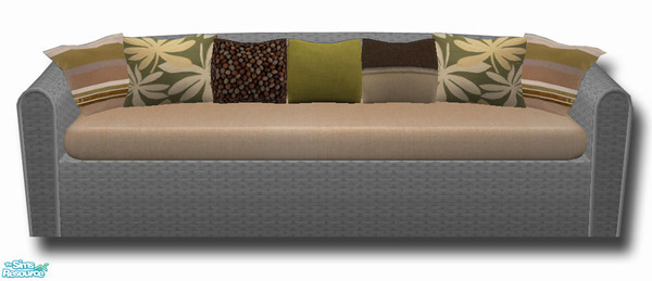 Sims 2 — NATURALS Sofa Cushion Recolour by simtomatic — Recolours the sofa cushions on all sofas and comfy chairs.