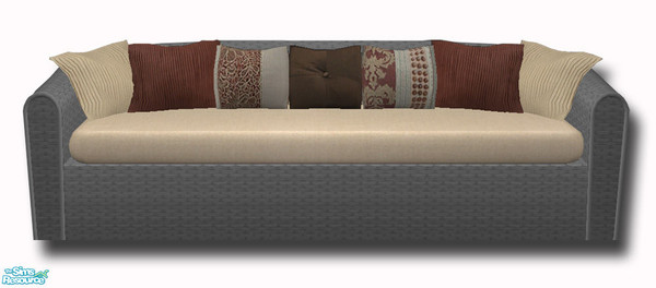 Sims 2 — NATURALS Sofa Cushion Recolour by simtomatic — Recolours the sofa cushions on all sofas and comfy chairs.
