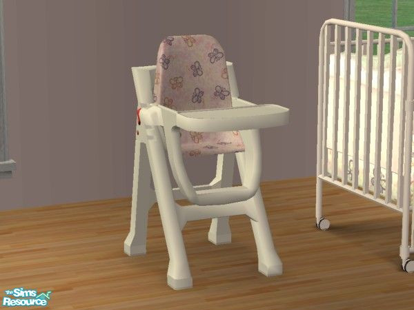 Sims 2 — Butterfly Nursery Set  - High Chair by lym — Butterfly High Chair, part of my Butterfly Nursery Set.