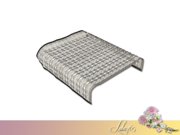 Sims 3 — Ava Bedroom Blanket by Lulu265 — Part of the Ava Bedroom Set Fully CAStable Made by Lulu265 for TSR. Please do